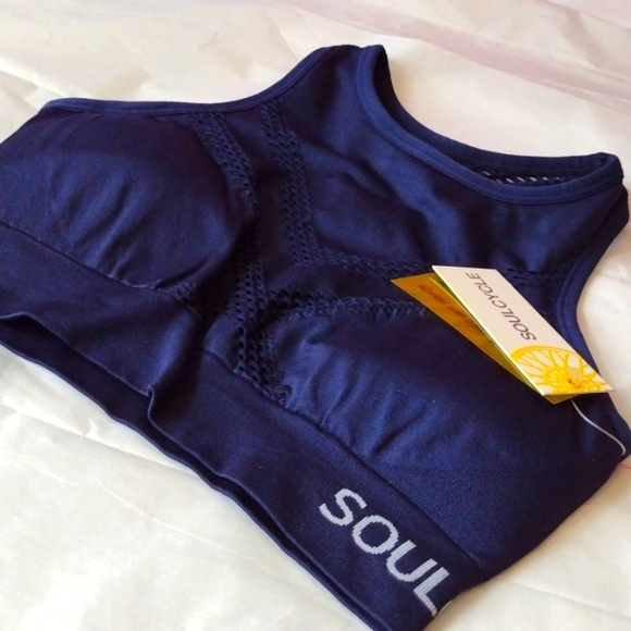 SoulCycle seamless basic bra Navy - Picture 2 of 15